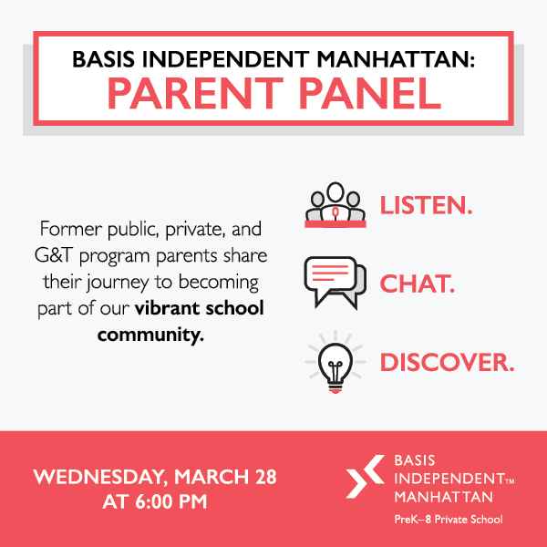 An Inside Look: BASIS Independent Manhattan Parent Panel