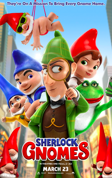 Advance Screening and FREE Tickets to Sherlock Gnomes