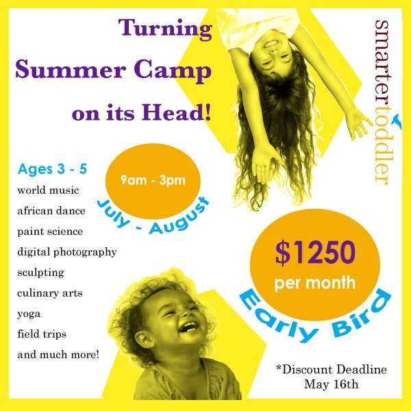 STEAM Summer Camp at Smarter Toddler