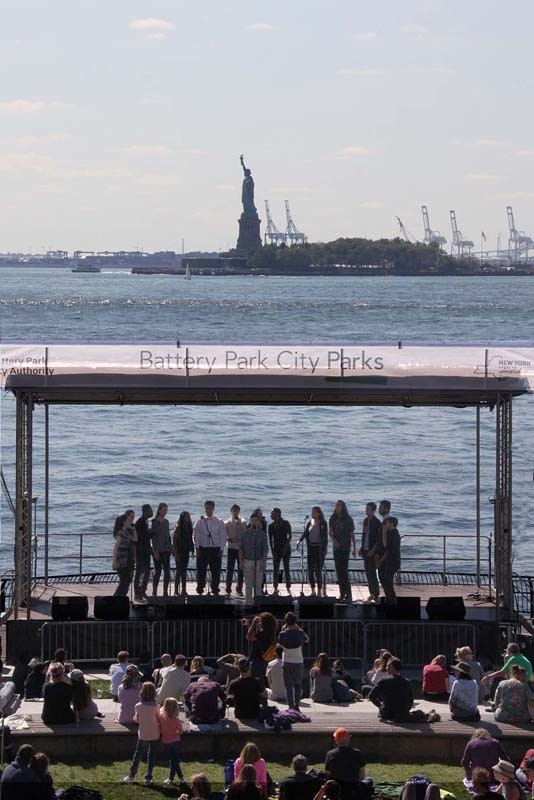 Dockappella Festival at Battery Park City