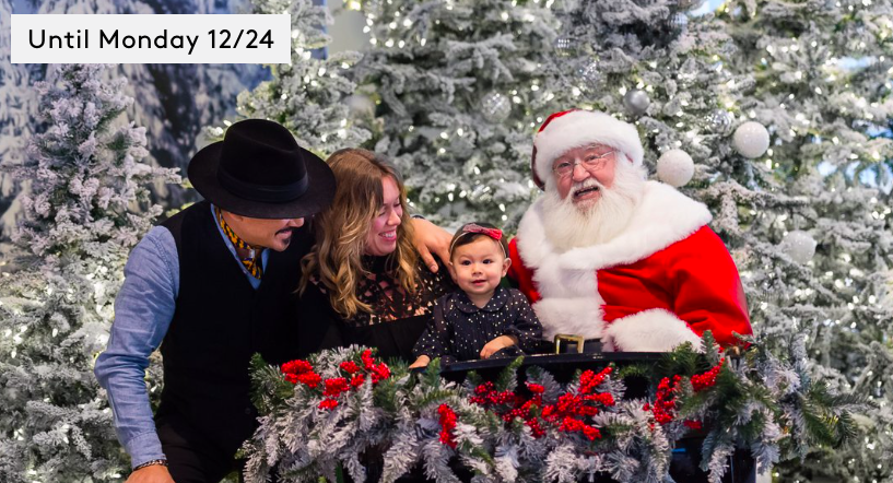 Visit with Santa at Brookfield Place through December 24th!