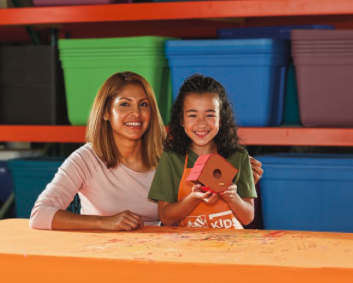 Home Depot DIY Kids Workshop - Birdhouse