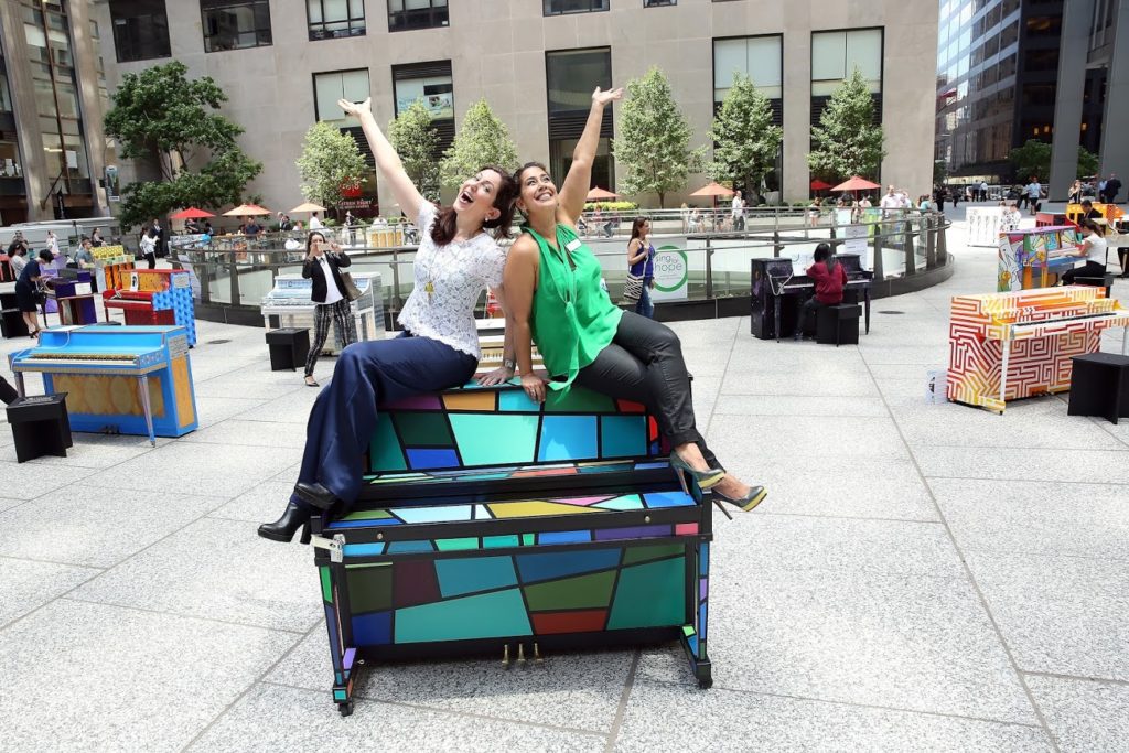 2019 Sing for Hope Pianos at Fosun Plaza at 28 Liberty