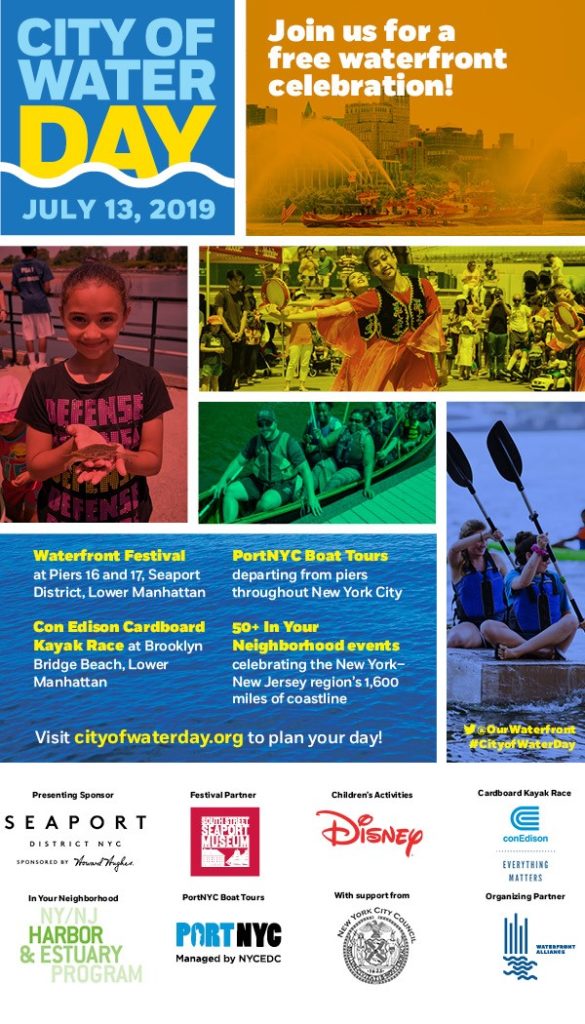 City of Water Day at Pier 16 and Pier 17 at the Seaport - FREE