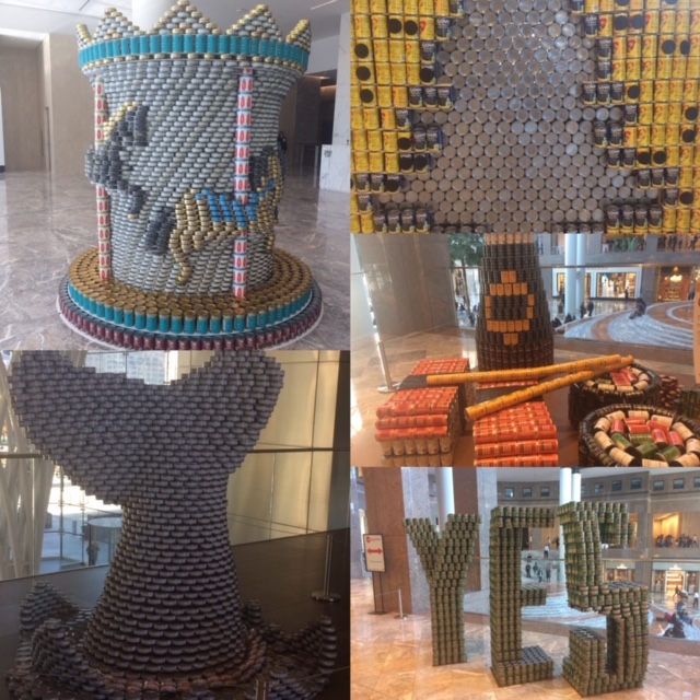 27th Annual Canstruction Competition with City Harvest at Brookfield Place