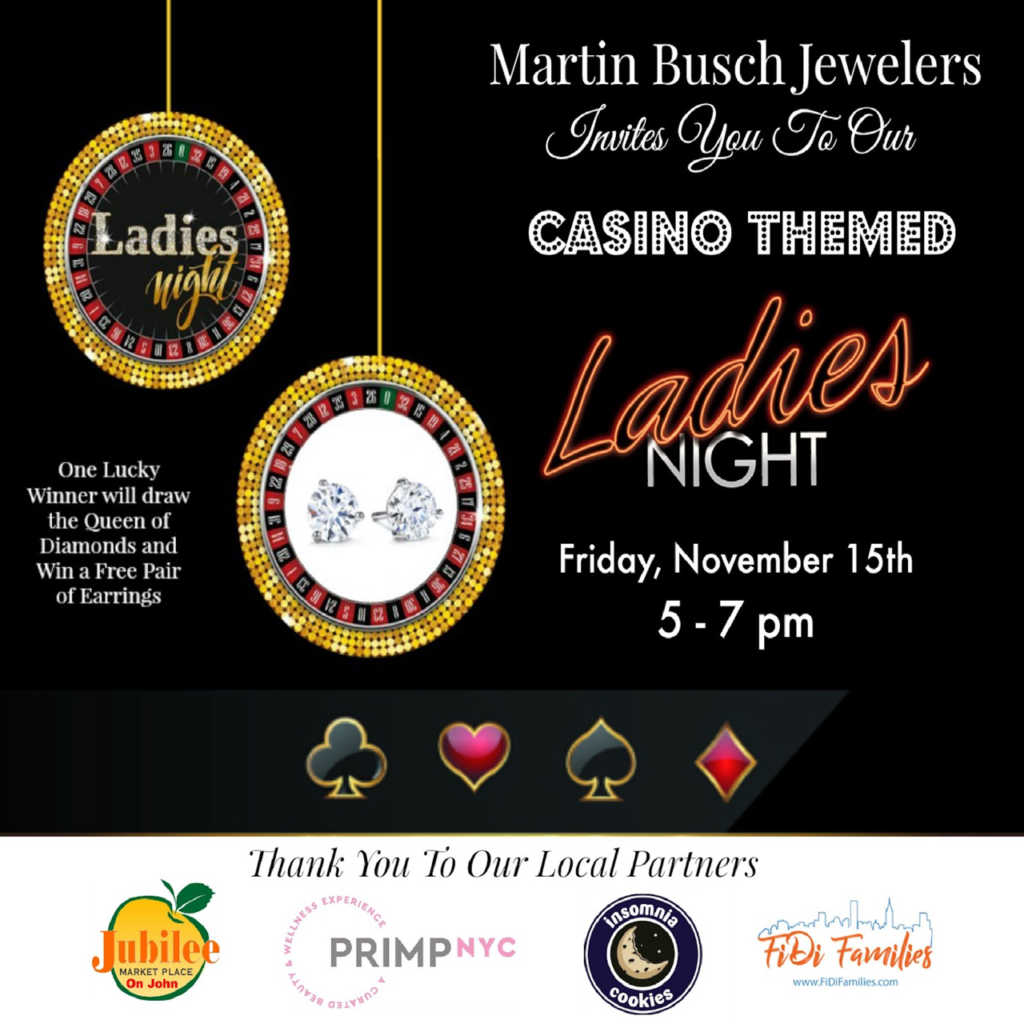 Ladies Night is back at Martin Busch Jewelers!