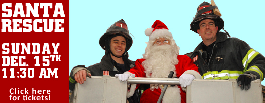 Santa Rescue at the FDNY Museum in SoHo 