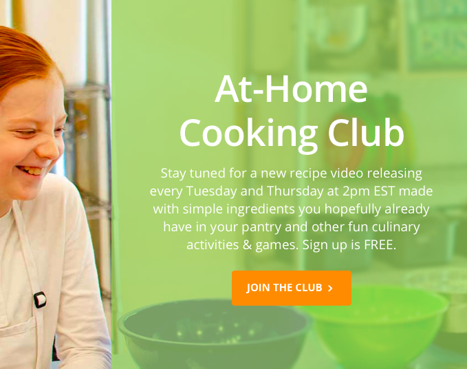 Taste Buds Kitchen Launches a At-Home Cooking Club in the virtual world - FREE