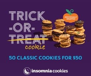 Insomnia Cookies Halloween Special