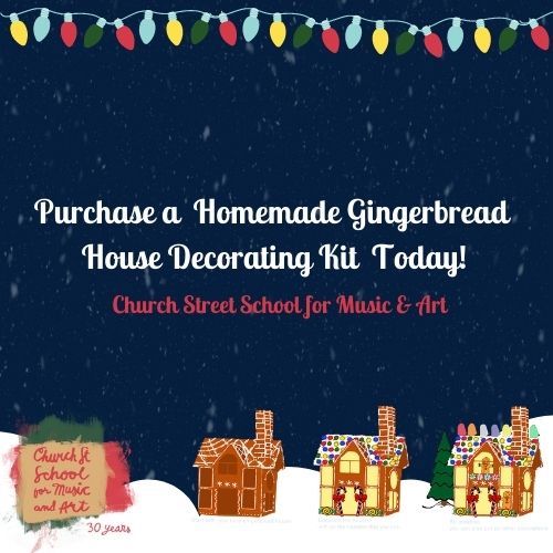 Church Street School Gingerbread House Workshops