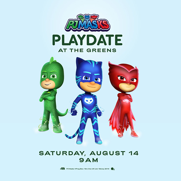 PJ Masks Playdate at The Greens at Pier 17