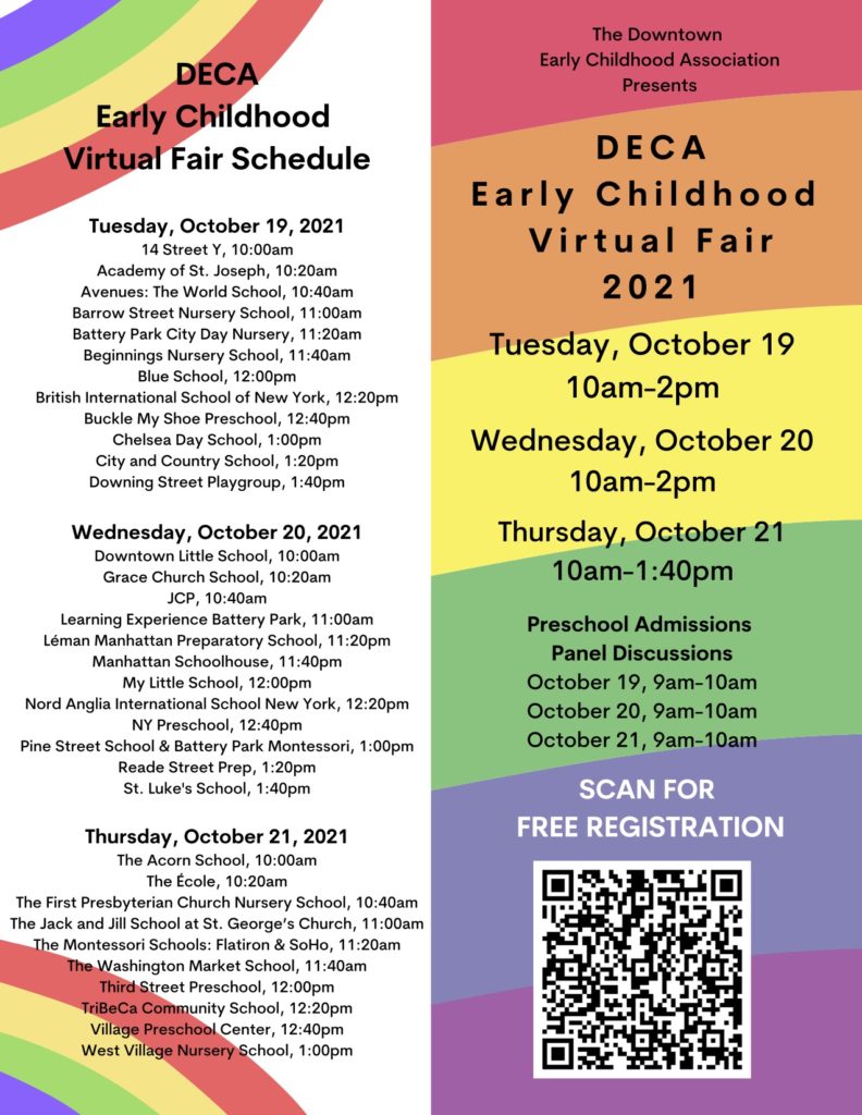 Early Childhood Virtual Fair 2021