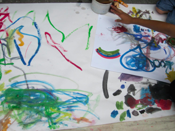 Preschool Art at Rockefeller Park for Toddlers and its FREE!