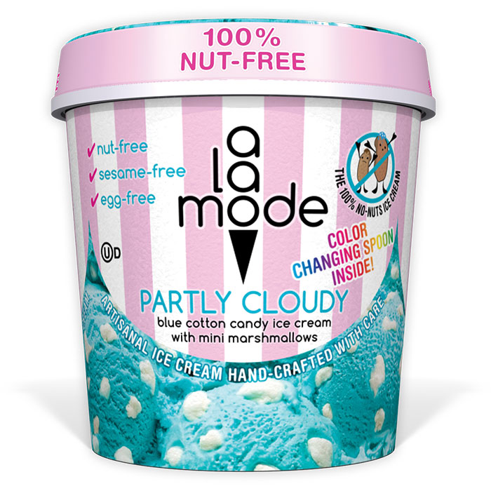 a la mode ice cream